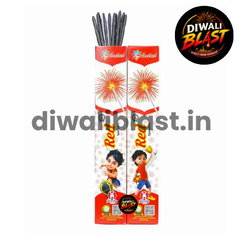 15cm Red Sparklers (10 pcs)