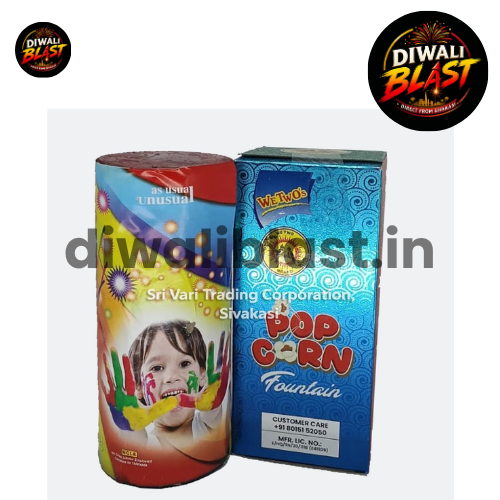 6" Popcorn Fountain (1 pc)